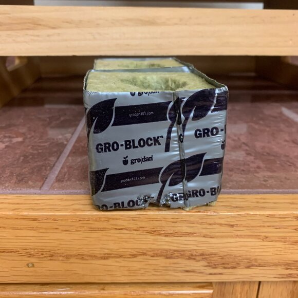 NEW - 11pc Grodan Uni-Slab Rockwool 9.5x8x4, 1.5, 3, cubes Hydroponic supplies - Picture 7 of 12